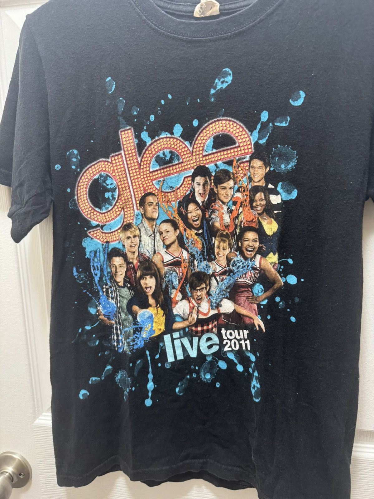 Anvil Anvil Glee Musical Live Tour 2011 Vintage Merch Black Shirt Size US S / EU 44-46 / 1 - 4 Thumbnail