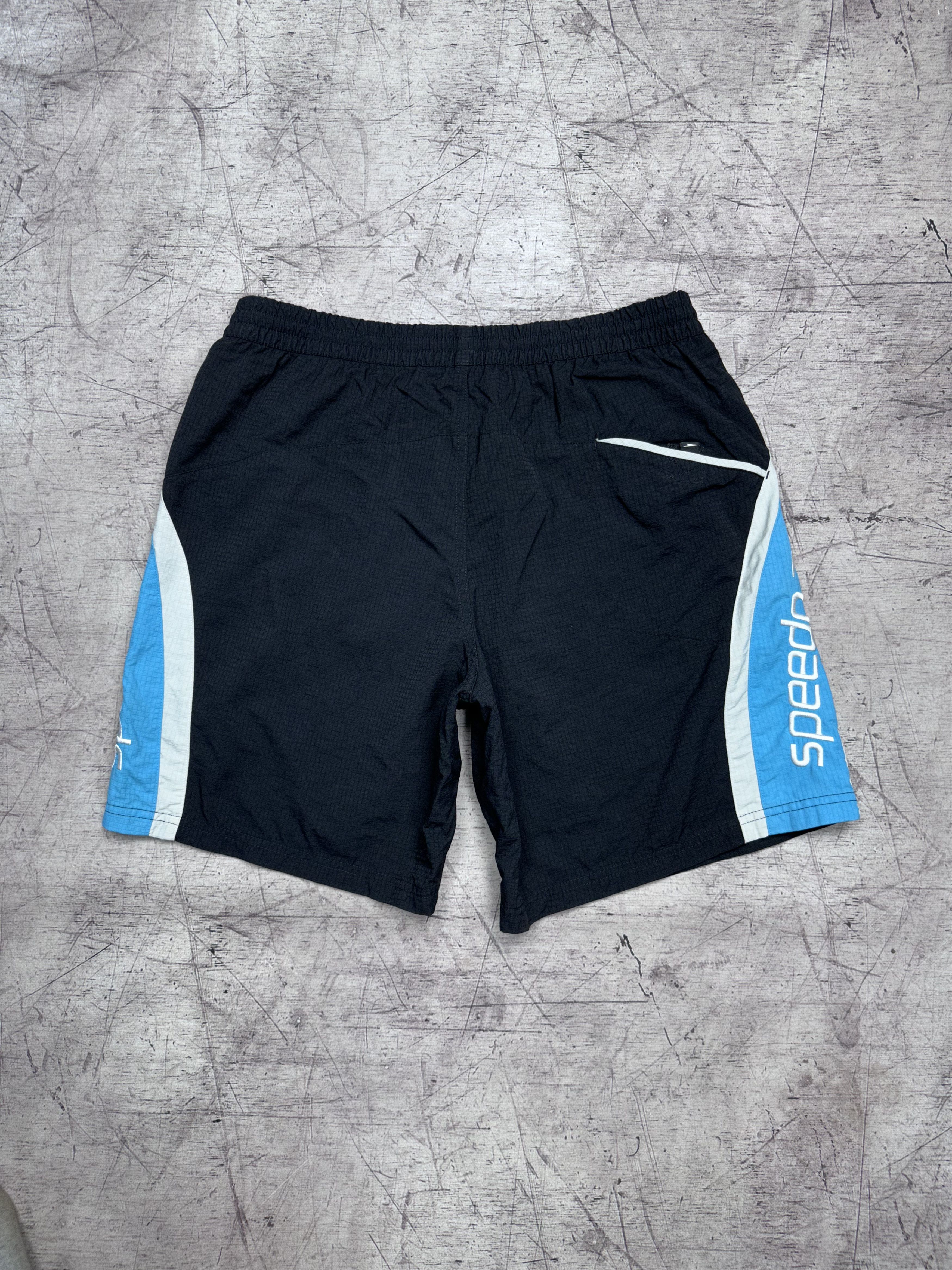 Speedo Speedo Vintage Mens Big Logo Nylon Swimming Shorts Size US 32 / EU 48 - 7 Thumbnail