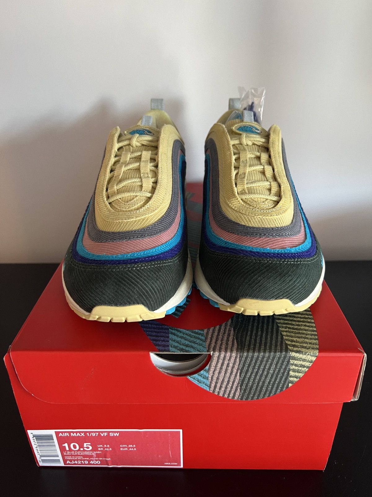 Nike Nike Air Max 1/97 Sean Wotherspoon (Extra Lace) Size US 10.5 / EU 43-44 - 3 Thumbnail