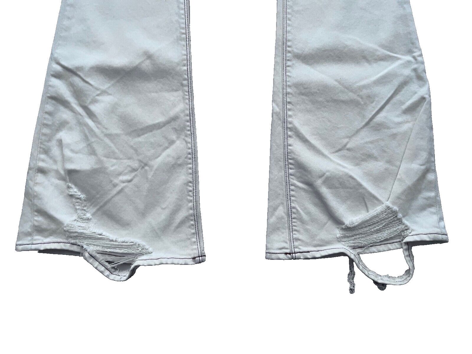 Hudson Hudson Jeans Holly High Rise Flare in Soft Ecru ( 24 ) Size 24" / US 00 / IT 34 - 3 Thumbnail
