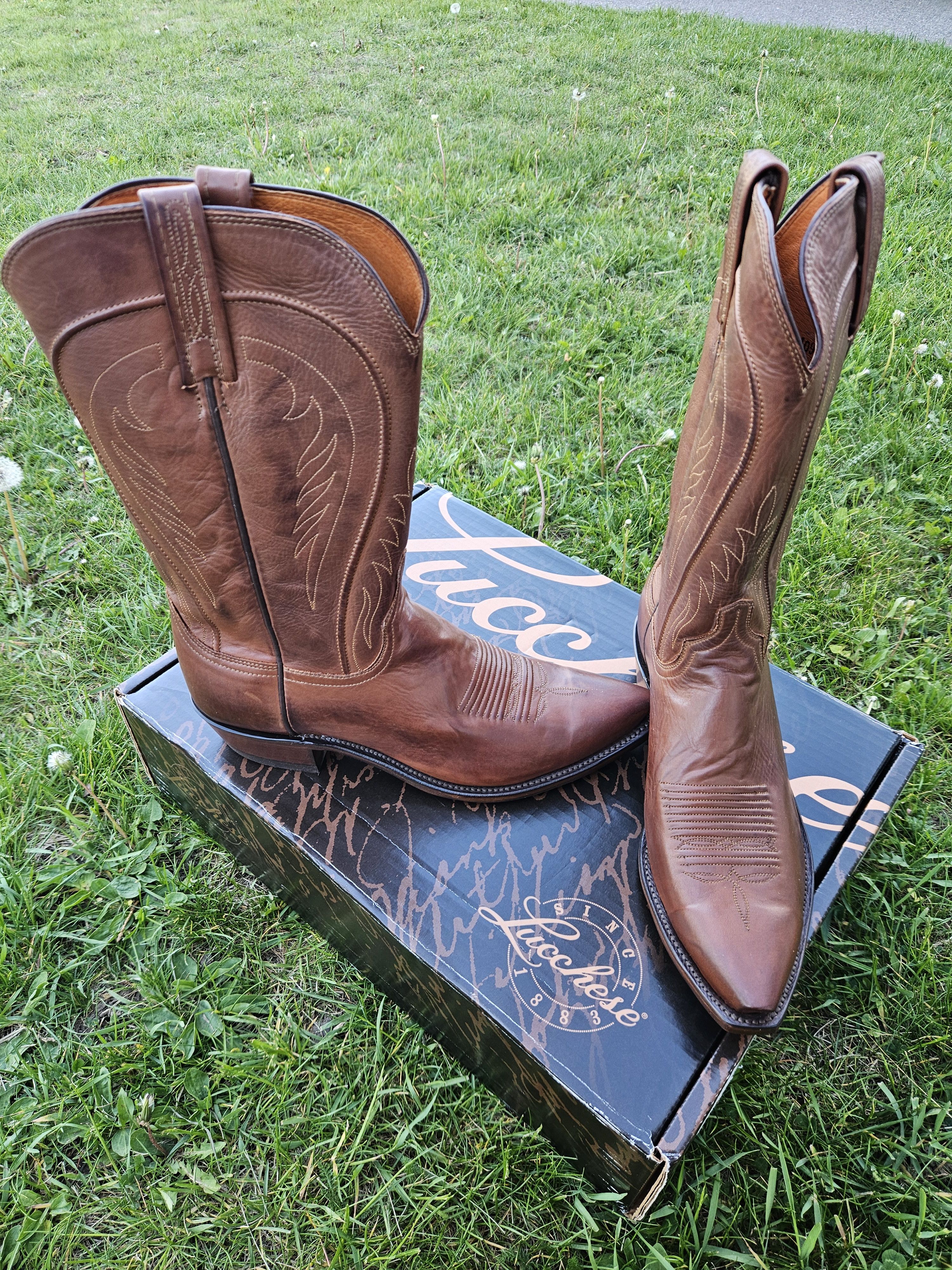 Lucchese Lucchese Bart Ranch Hand leather boots Size US 9 / EU 42 - 2 Thumbnail