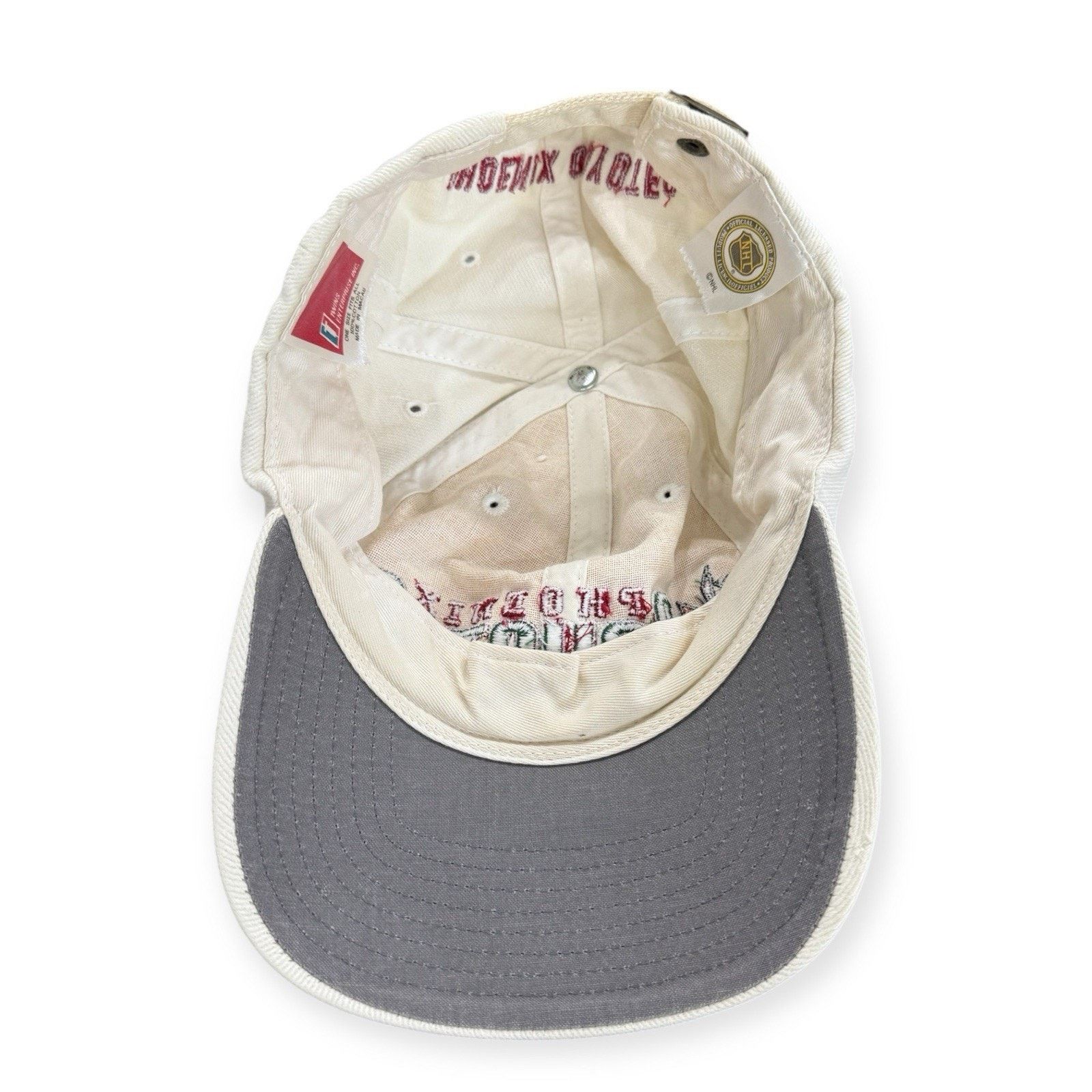 Twins Enterprise Inc. Vintage Phoenix Coyotes Cap Hat 90s Hockey Twins Enterprise Size ONE SIZE - 7 Thumbnail