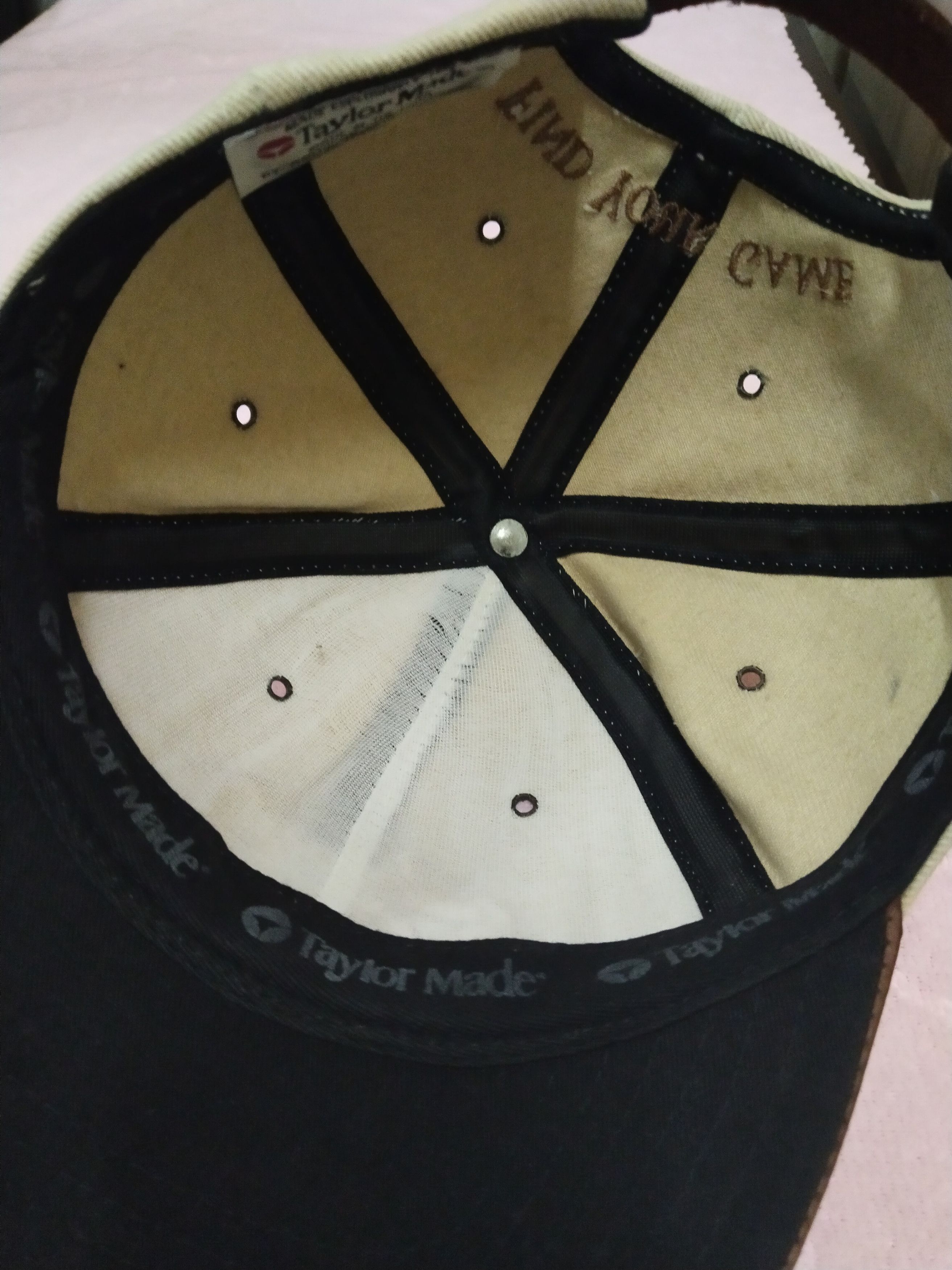TaylorMade VINTAGE TAYLOR MADE GOLF LEATHER BRIM USA CAP Size ONE SIZE - 7 Thumbnail