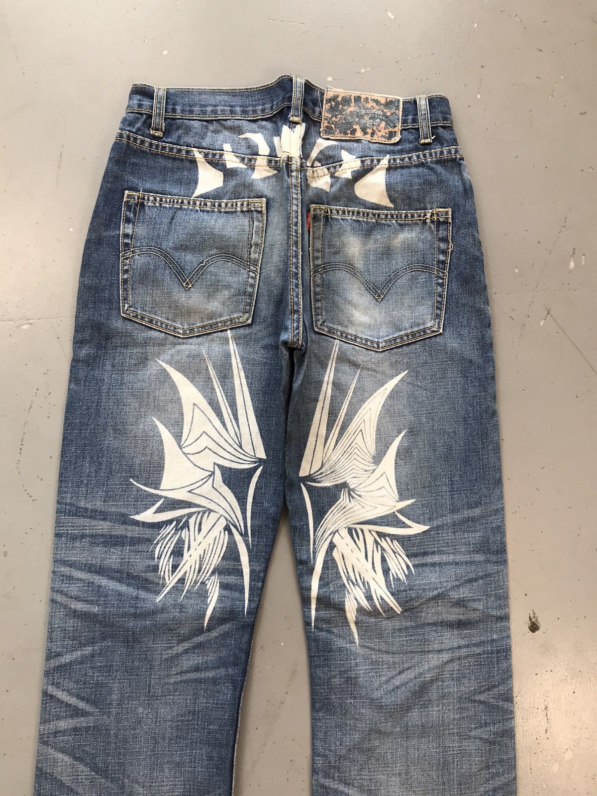 Levi's × Vintage Vintage Levi’s Strauss &co red tab crazy patterns denim Size US 30 / EU 46 - 9 Thumbnail