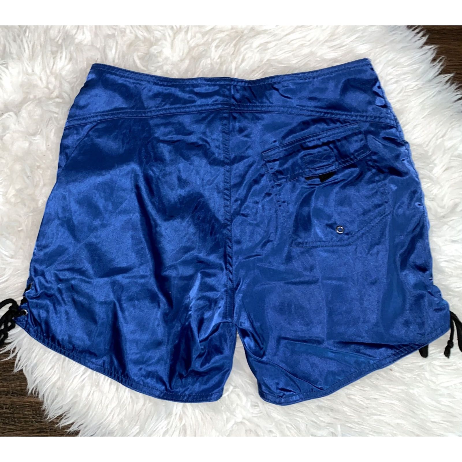 Ocean Pacific VINTAGE Ocean Pacific Womens Board Shorts L Blue 28" Waist 1980s Polyester Menus: Mens Womens? Size 36" / US 14 / IT 50 - 5 Thumbnail