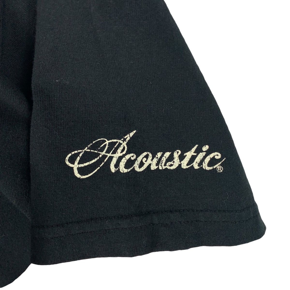 Japanese Brand ACCOUSTIC japapenese brand spellout tee Size US L / EU 52-54 / 3 - 9 Thumbnail