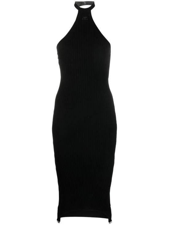 COURREGES Women Long Skirts 123MRO185FI0021 9999 Black