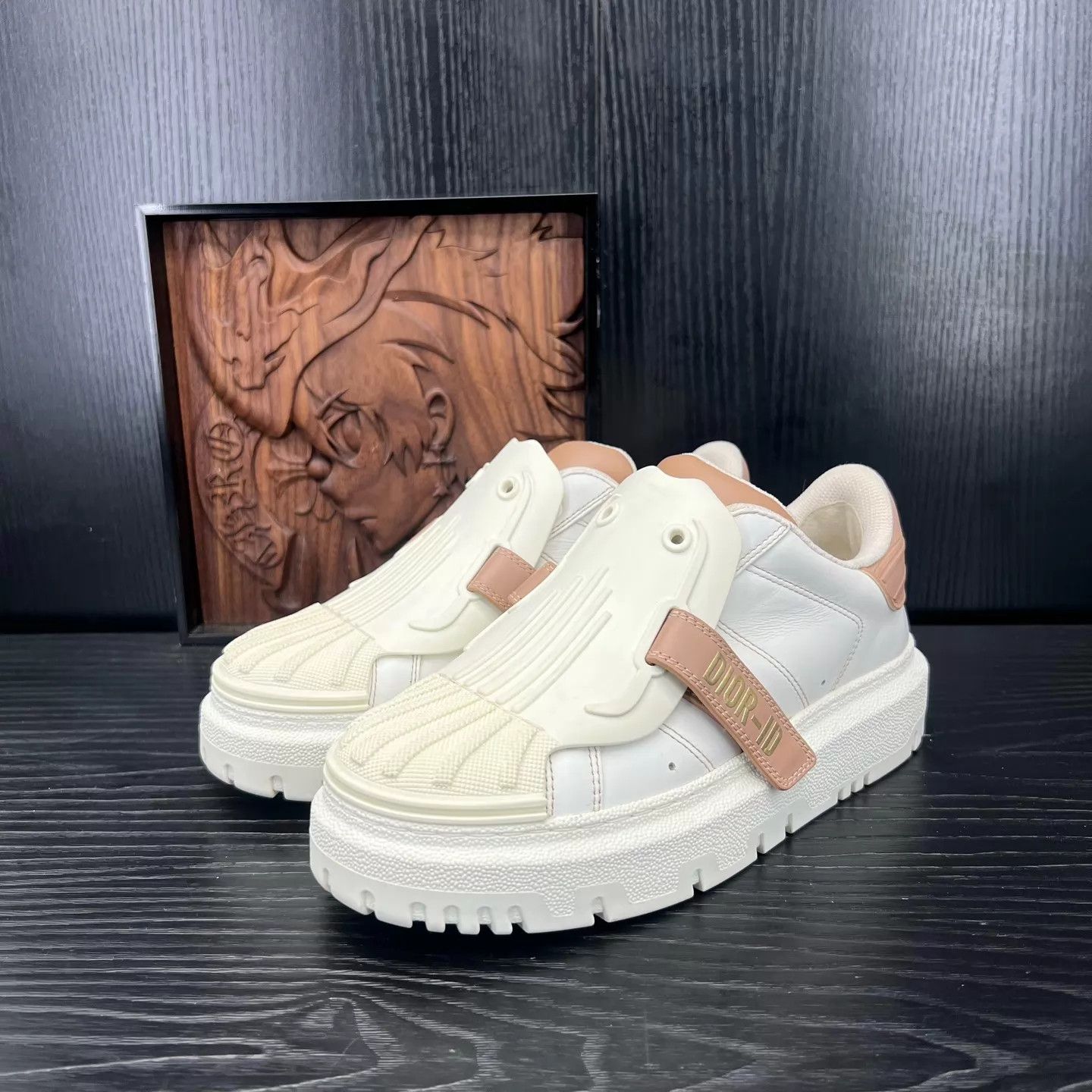 Dior Dior Nude Pink Shell Toe Sneakers Women's 35 Size US 4.5 / IT 34.5 - 1 Thumbnail