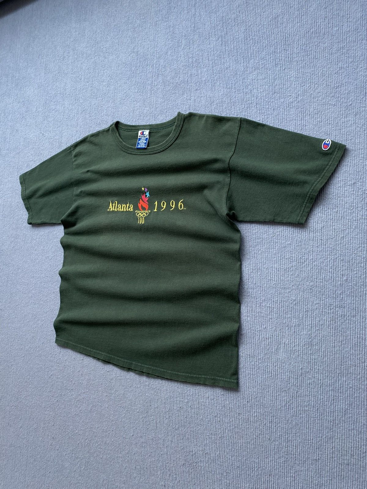 USA Olympics Vintage Champion x Atlanta Olympic Games 1996 Tee✨🏅 Size US L / EU 52-54 / 3 - 2 Thumbnail