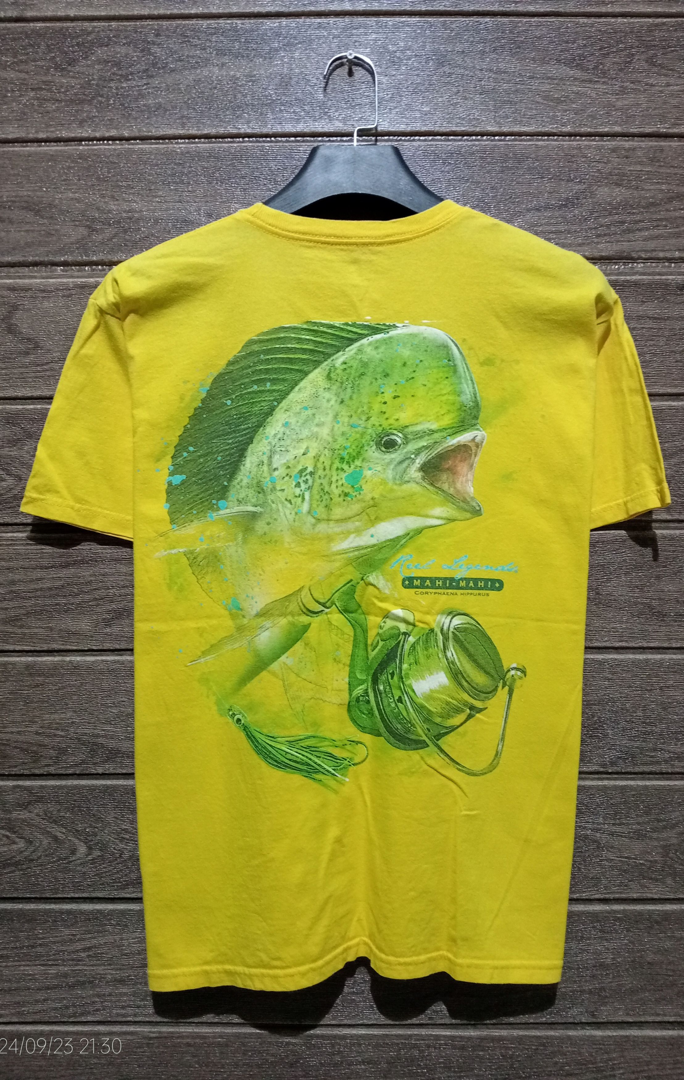 Reel Legends Reel Legends Mahi Mahi Coryphaena Hippurus Tee Very Rare Size US M / EU 48-50 / 2 - 1 Thumbnail