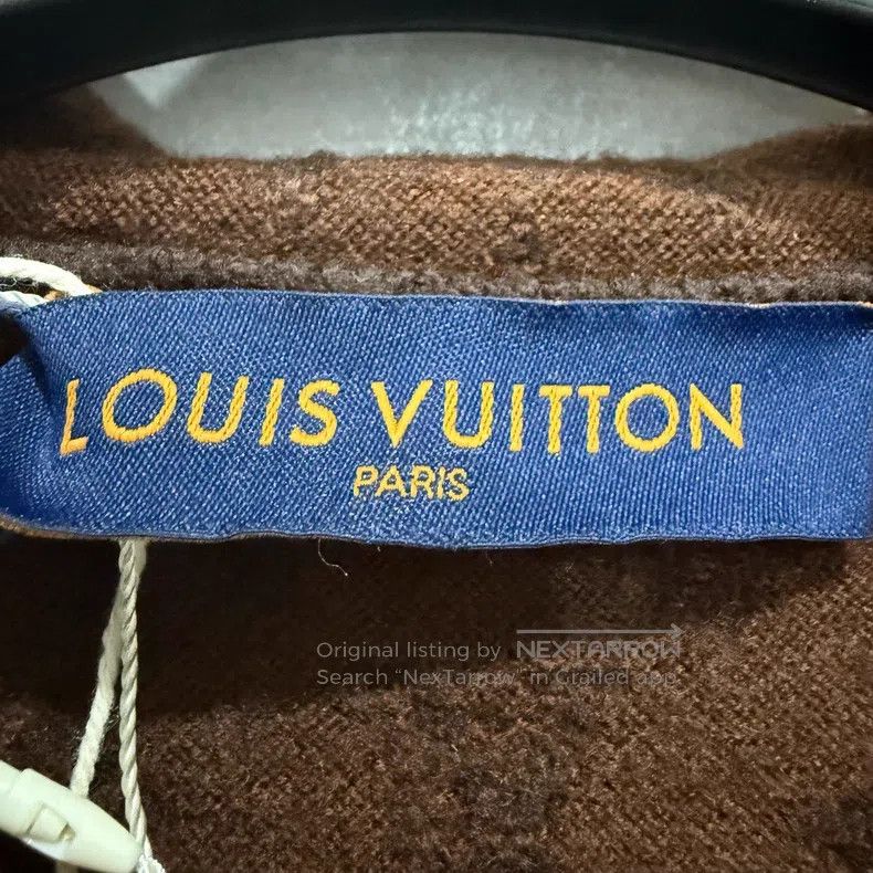 Louis Vuitton Louis Vuitton Full-print drawstring hooded long-sleeve pul Size US L / EU 52-54 / 3 - 3 Thumbnail