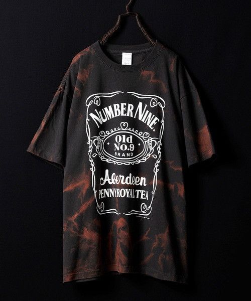 number nine SPRAY BLEACH Jack Daniels T-SHIRT