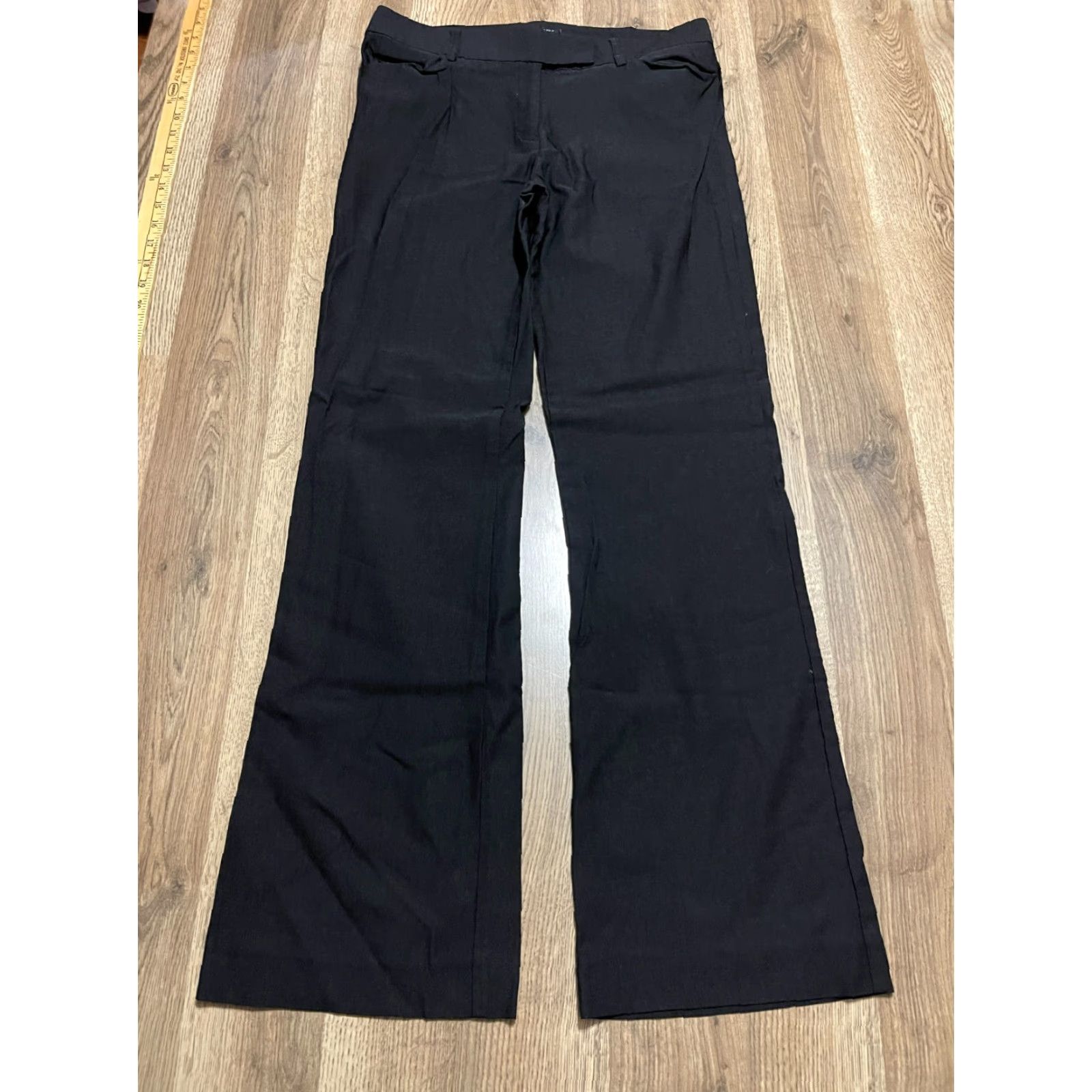 Vintage VINTAGE? Land' N Sea Jeans, Women's Size 8, Black Bootcut Dress Pants, Regular Size 30" / US 8 / IT 44 - 2 Thumbnail