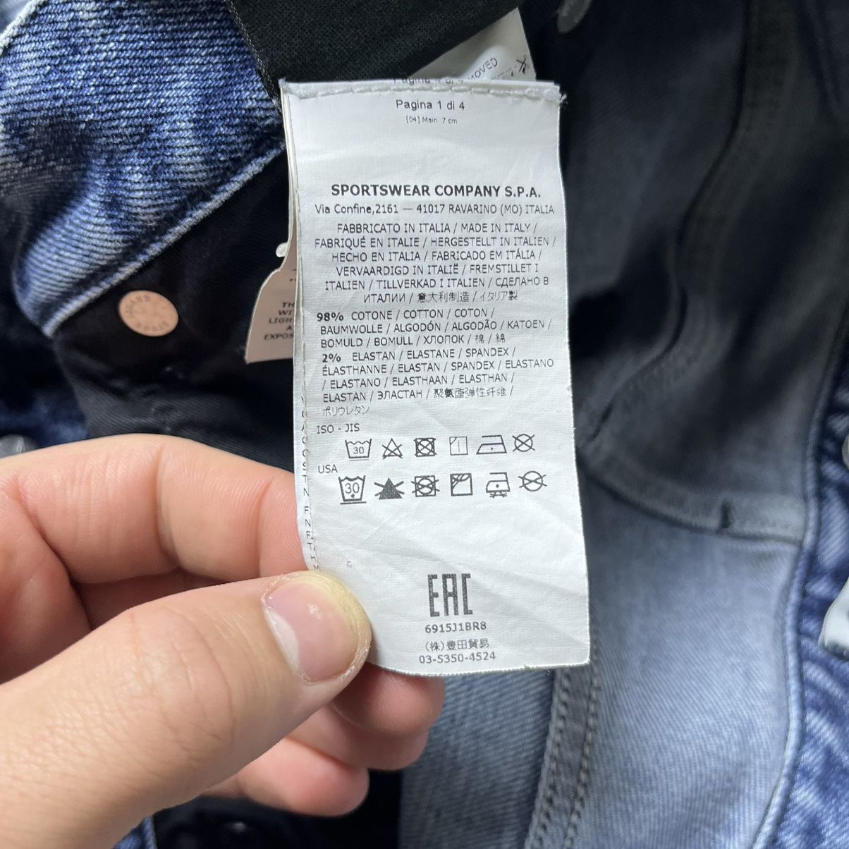 Stone Island Vintage Stone Island Jeans Patch Pocket Straight Fit Casual Size US 32 / EU 48 - 11 Thumbnail