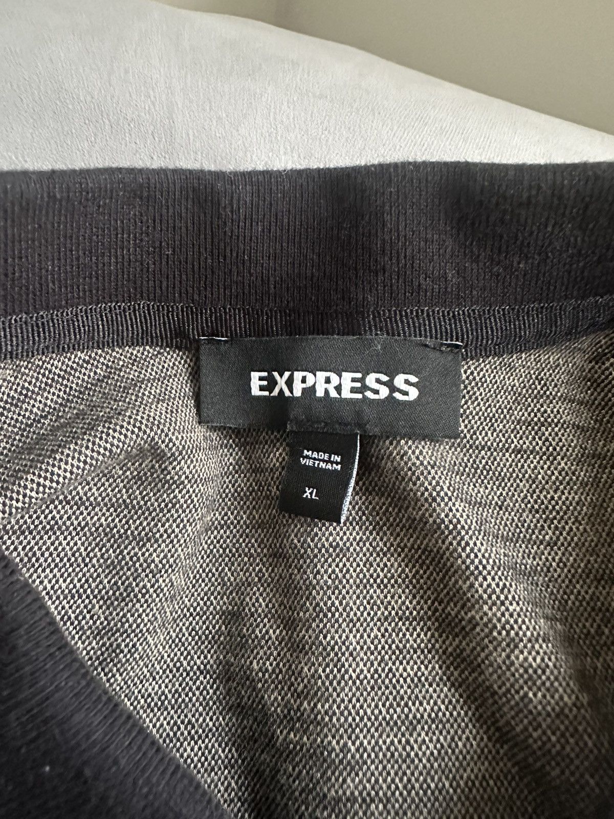 Express Express Polo Zip Tee XL Size US XL / EU 56 / 4 - 3 Thumbnail