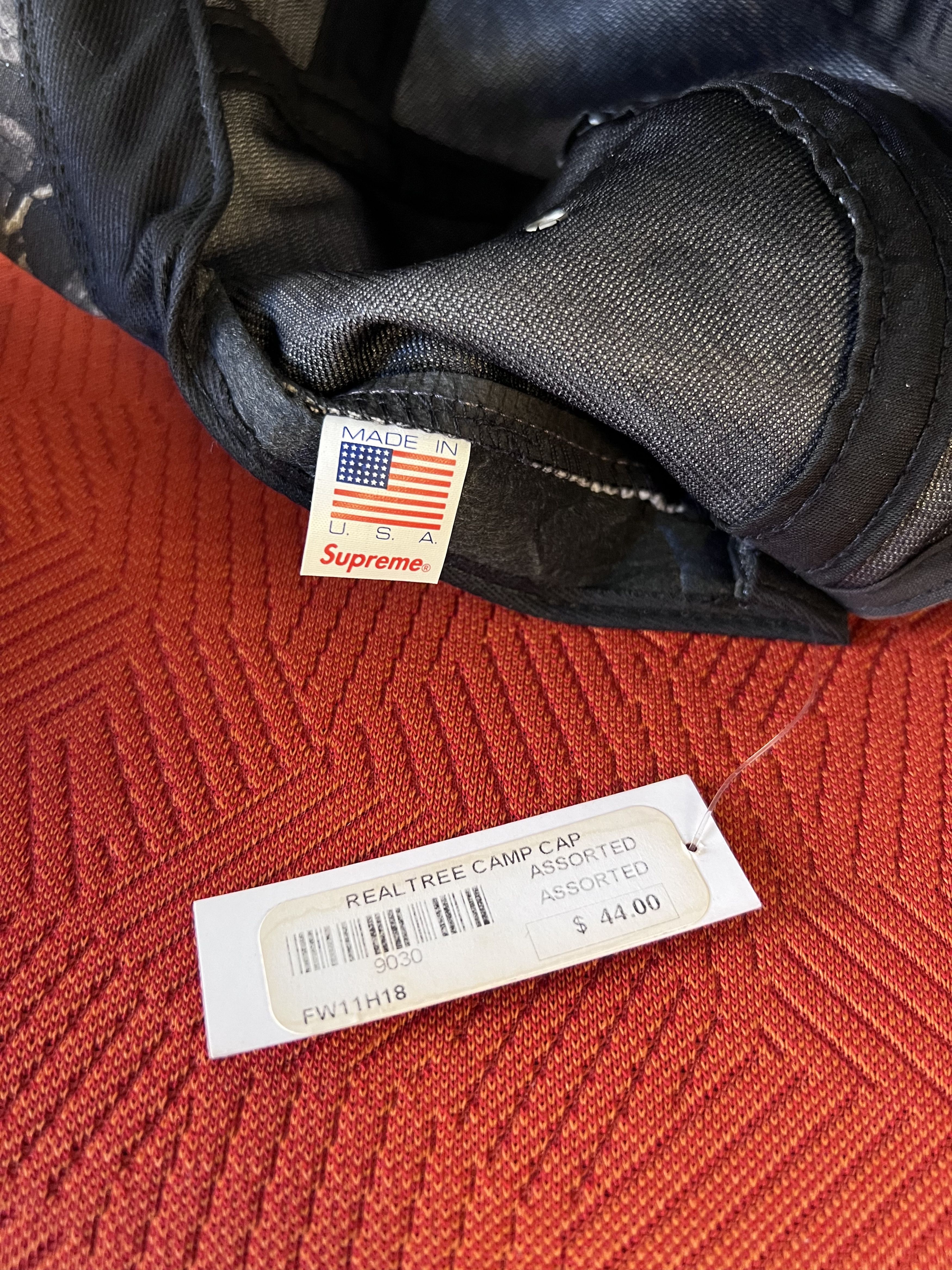 Supreme Supreme Real Tree Camp Cap from FW11 Size ONE SIZE - 4 Thumbnail