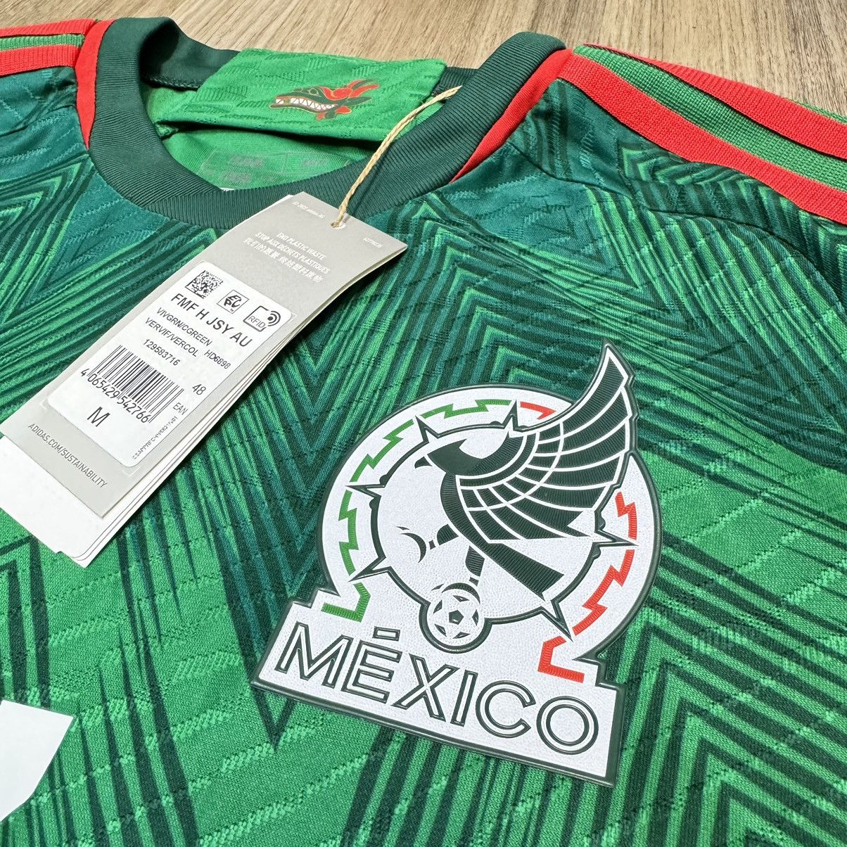 Adidas Mexico 22/23 player issue home shirt #4 Alvarez (Bnwt) Size US M / EU 48-50 / 2 - 6 Thumbnail