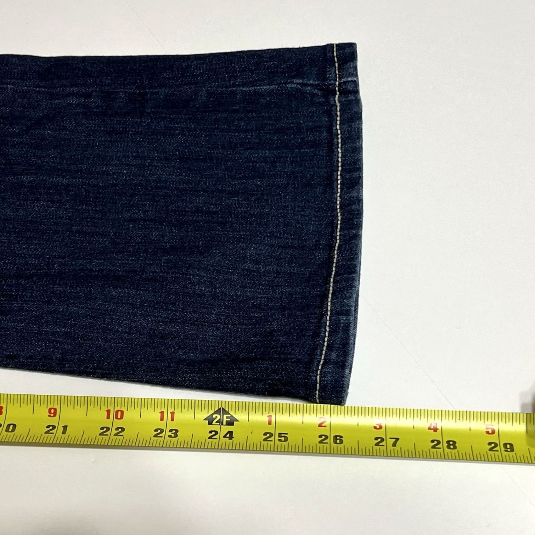 Levi's Levi's Womens 518 Bootcut Jeans Jeans 11M 33x26 Blue Distinctive Logo Pockets Denim Light Stretch Regular Rise Low Rise N/A Size 32" / US 10 / IT 46 - 6 Thumbnail