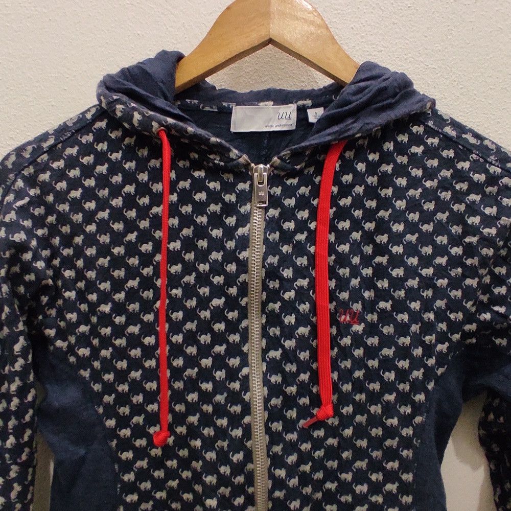 Japanese Brand × Undercover × Uniqlo UNDERCOVER JAPAN Uniqlo Crossover Hoodie Jacket Size S / US 4 / IT 40 - 3 Thumbnail