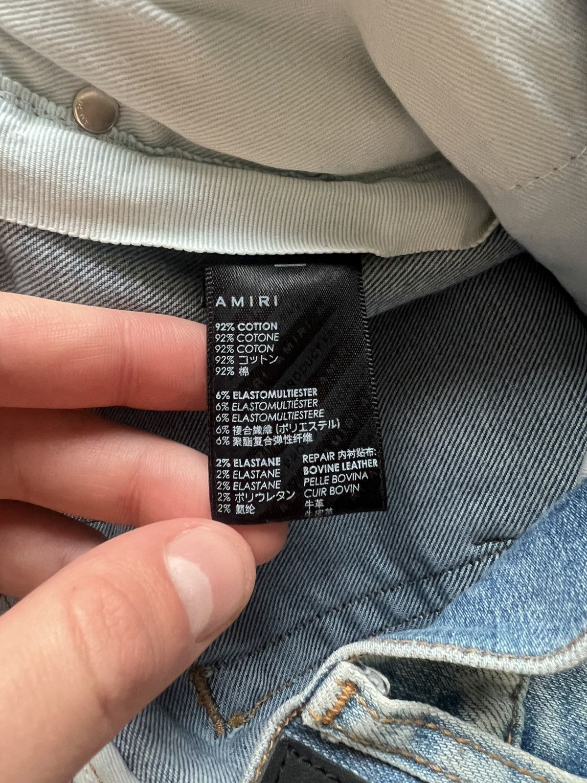 Amiri Amiri x Chemist Stars Skinny Jeans Size US 32 / EU 48 - 11 Thumbnail