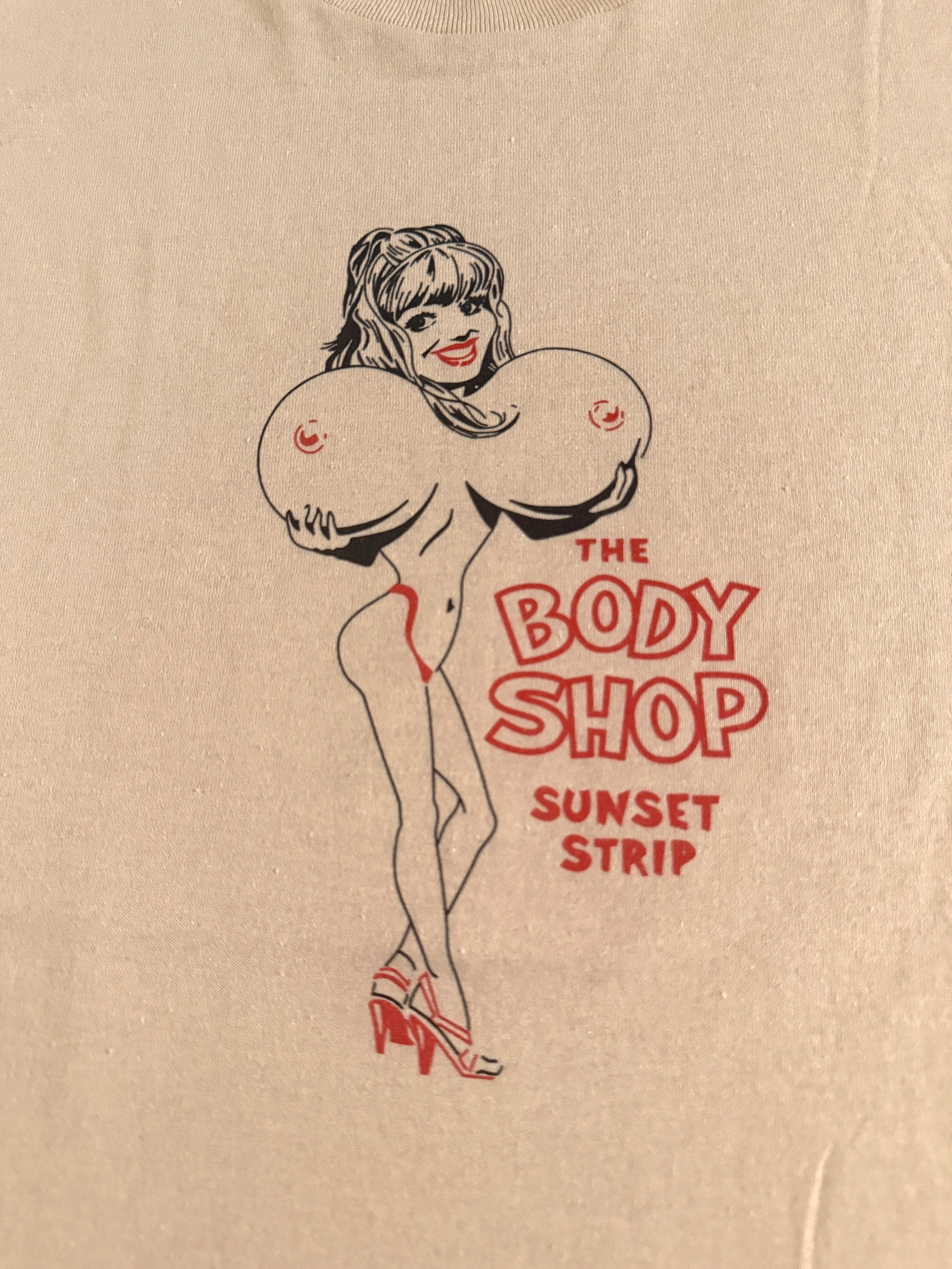 Vintage The Body Shop Sunset Strip Vintage Shirt Big Boobs Nude Porn Size US M / EU 48-50 / 2 - 1 Thumbnail