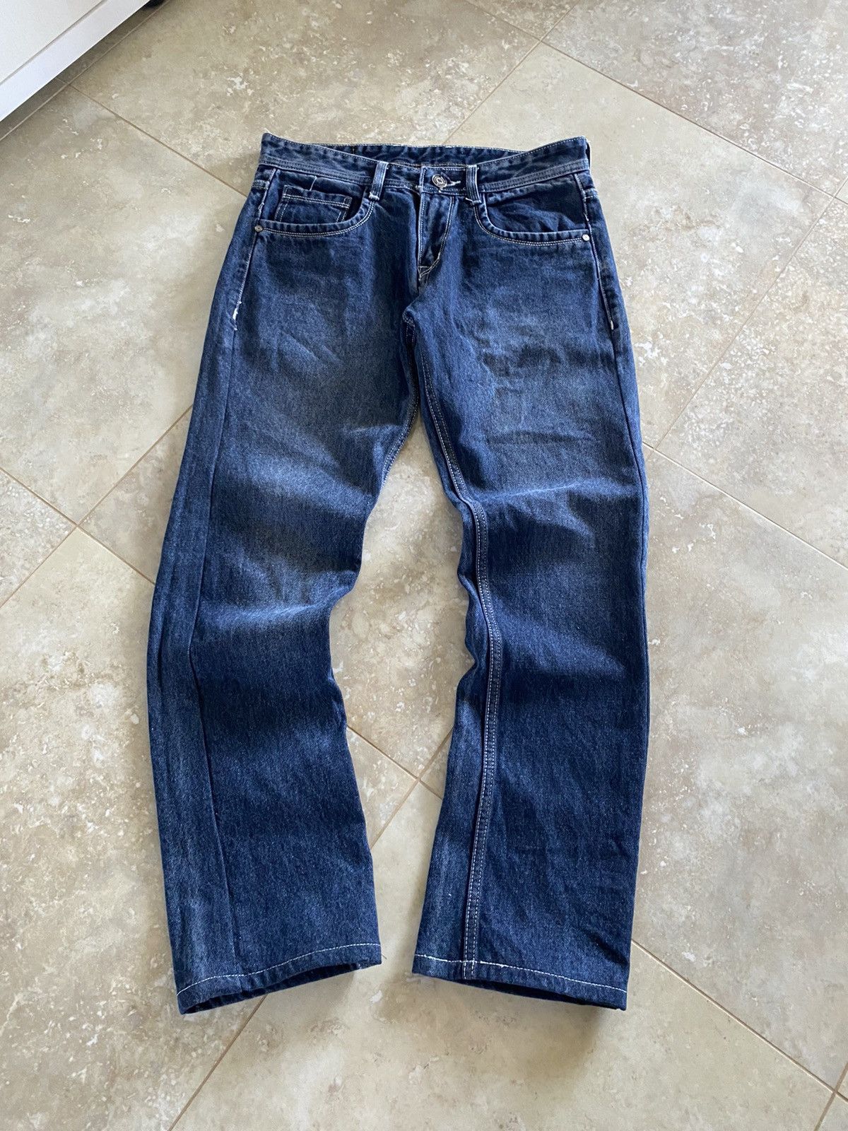 Rock Revival Vintage Rock Revival Big Logo Straight Leg Jeans Y2K Street Size US 30 / EU 46 - 7 Thumbnail