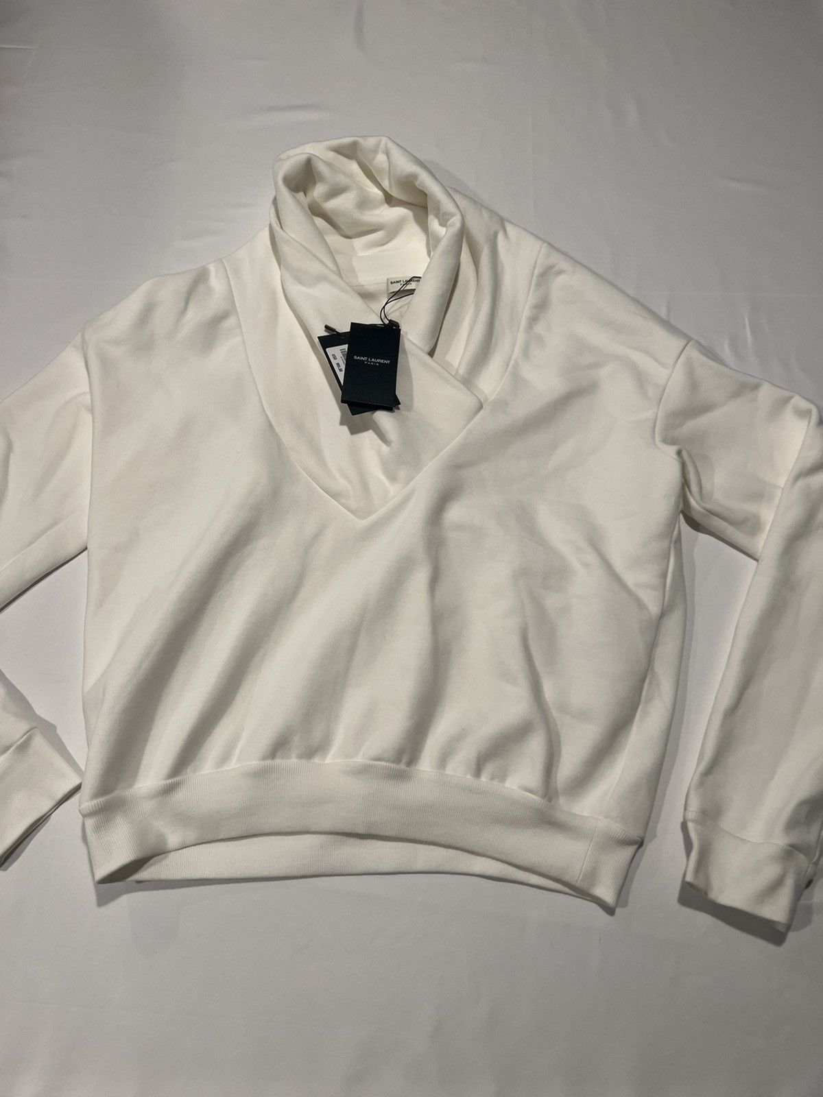 Saint Laurent Paris Saint Laurent men’s shawl collar sweater. L. $995 Size US L / EU 52-54 / 3 - 2 Thumbnail