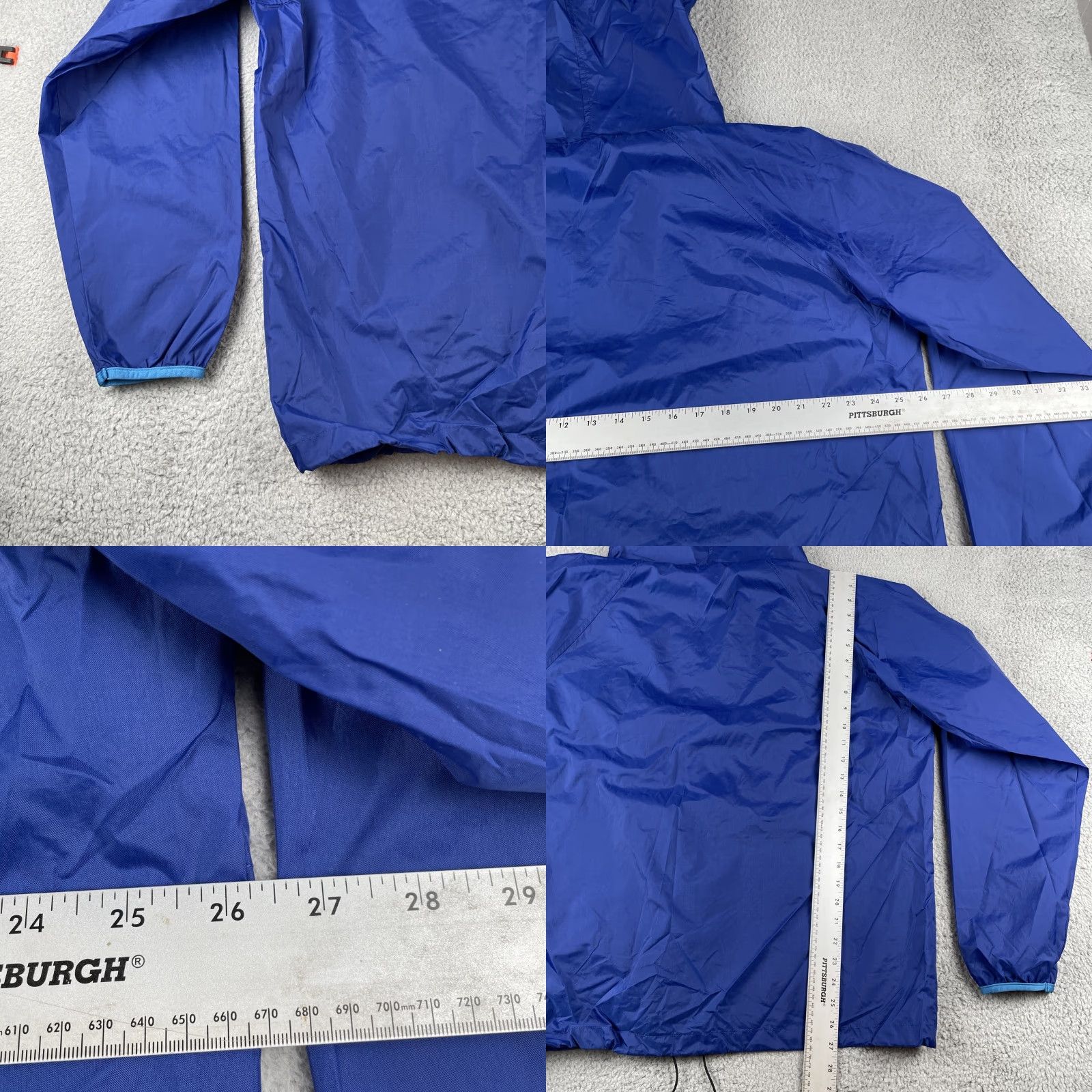 Sierra Designs VINTAGE Sierra Designs XL Blue Full Zip Hooded Windbreaker Jacket Packable Layer Mens Windbreaker 90s Outdoor Outdoor Windbreaker Size US XL / EU 56 / 4 - 8 Thumbnail