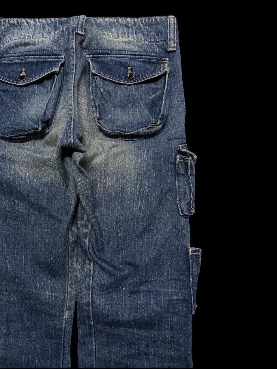 Japanese Brand RARE 90s John Bull Kojima Japan Mudwash Multipocket Style Size US 28 / EU 44 - 16 Thumbnail