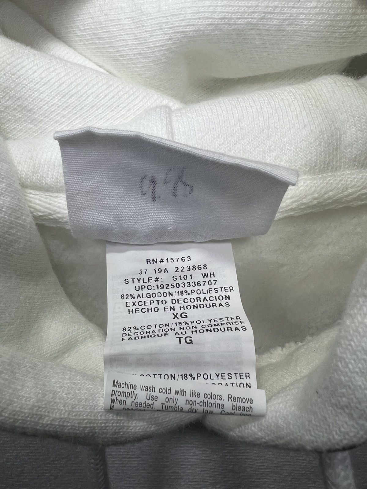 Champion Champion Reverse Weave Hooded Heavyweight Hoodie Pullover Size US XL / EU 56 / 4 - 4 Thumbnail