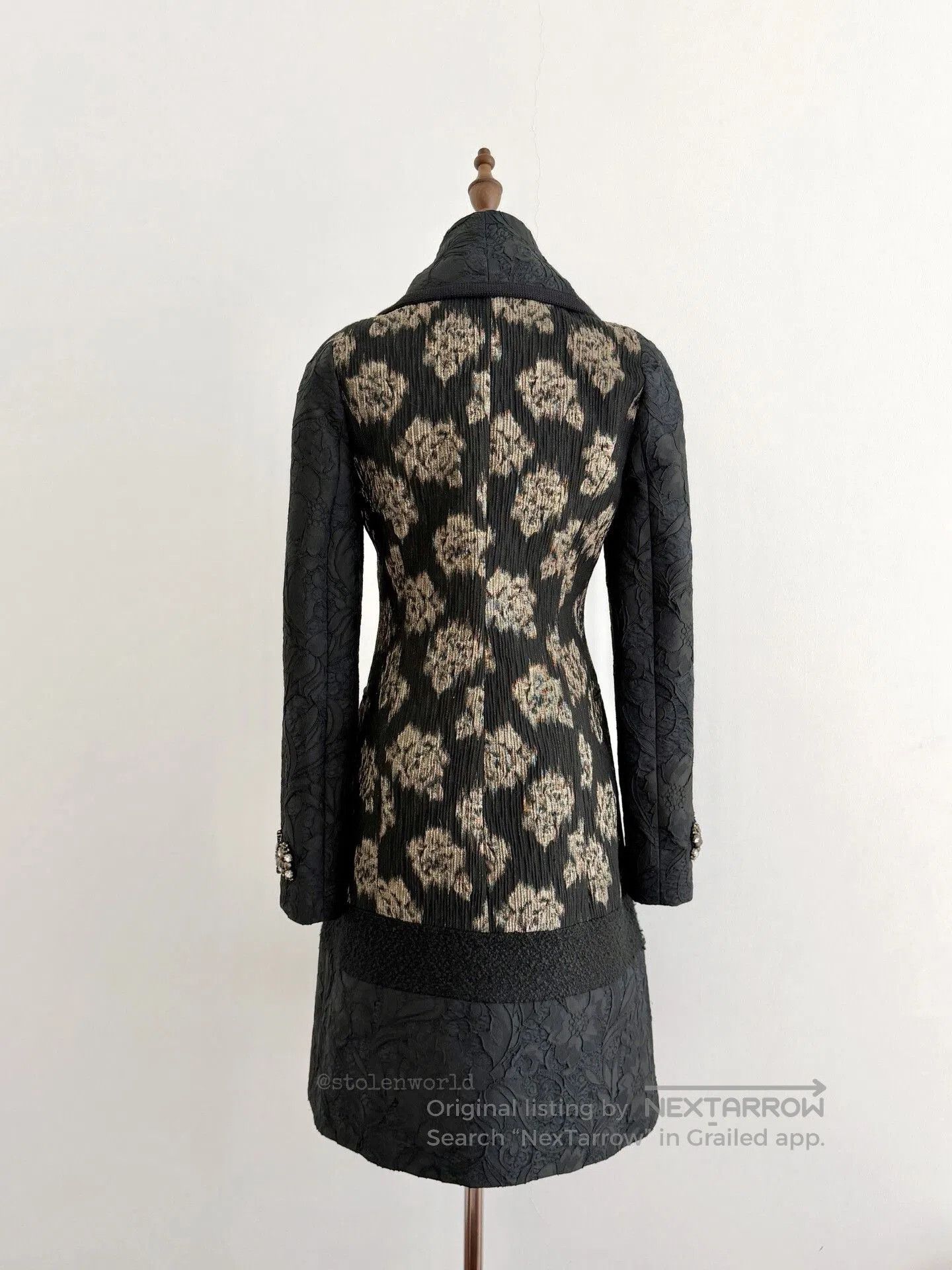 Kenzo kenzo floral embellished coat with intricate detailing. Size M / US 6-8 / IT 42-44 - 7 Thumbnail