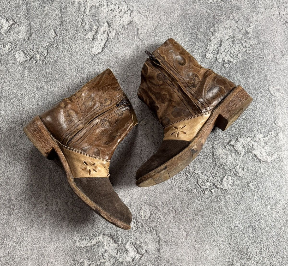 MoMA MOMA 38.5 wester cowboy shoes boots avantgarde retro Size US 8.5 / IT 38.5 - 11 Thumbnail