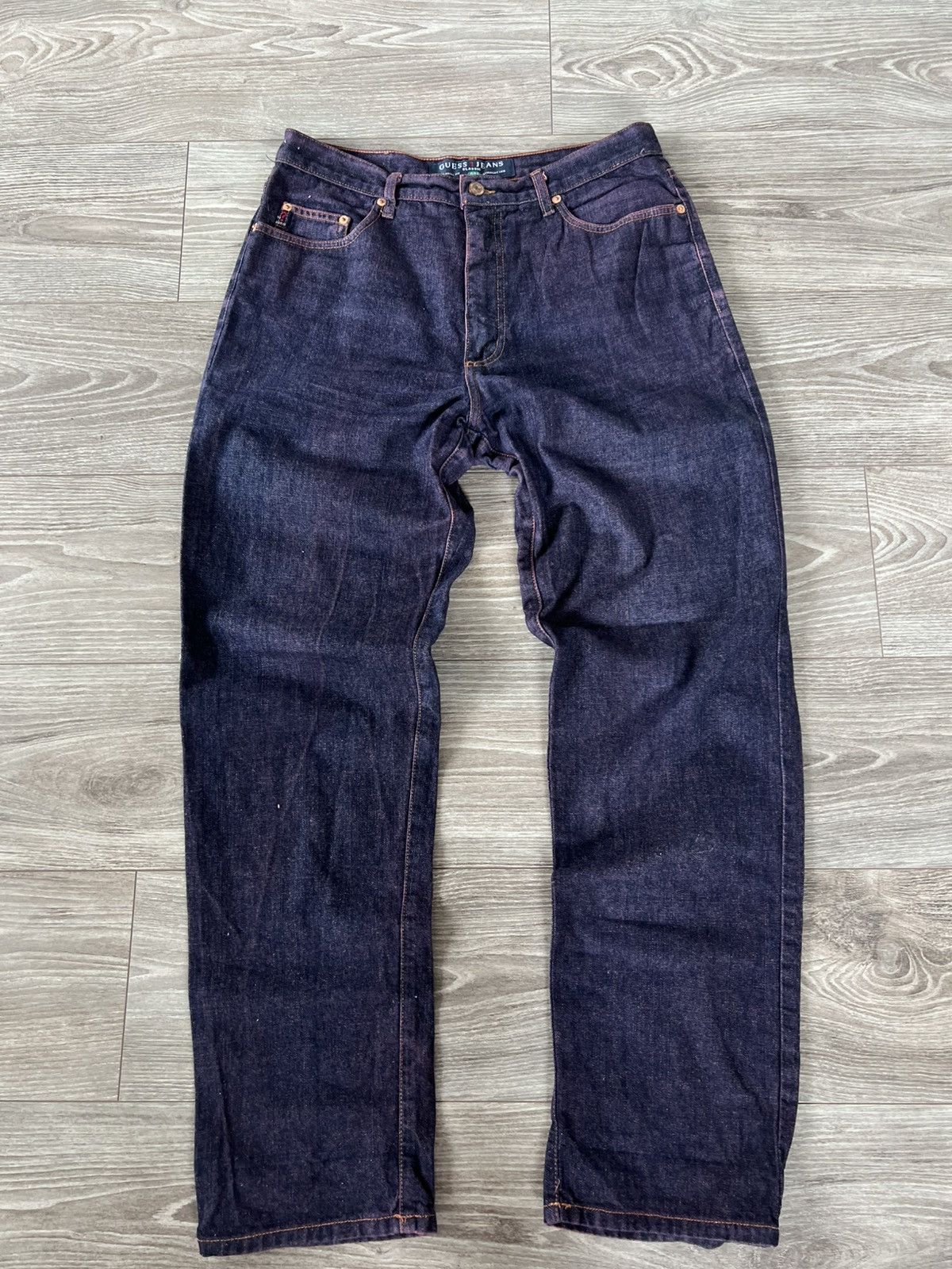 Guess ARCHIVAL Guess Made in USA vintage 80s 90s Classic Jeans Size US 34 / EU 50 - 6 Thumbnail