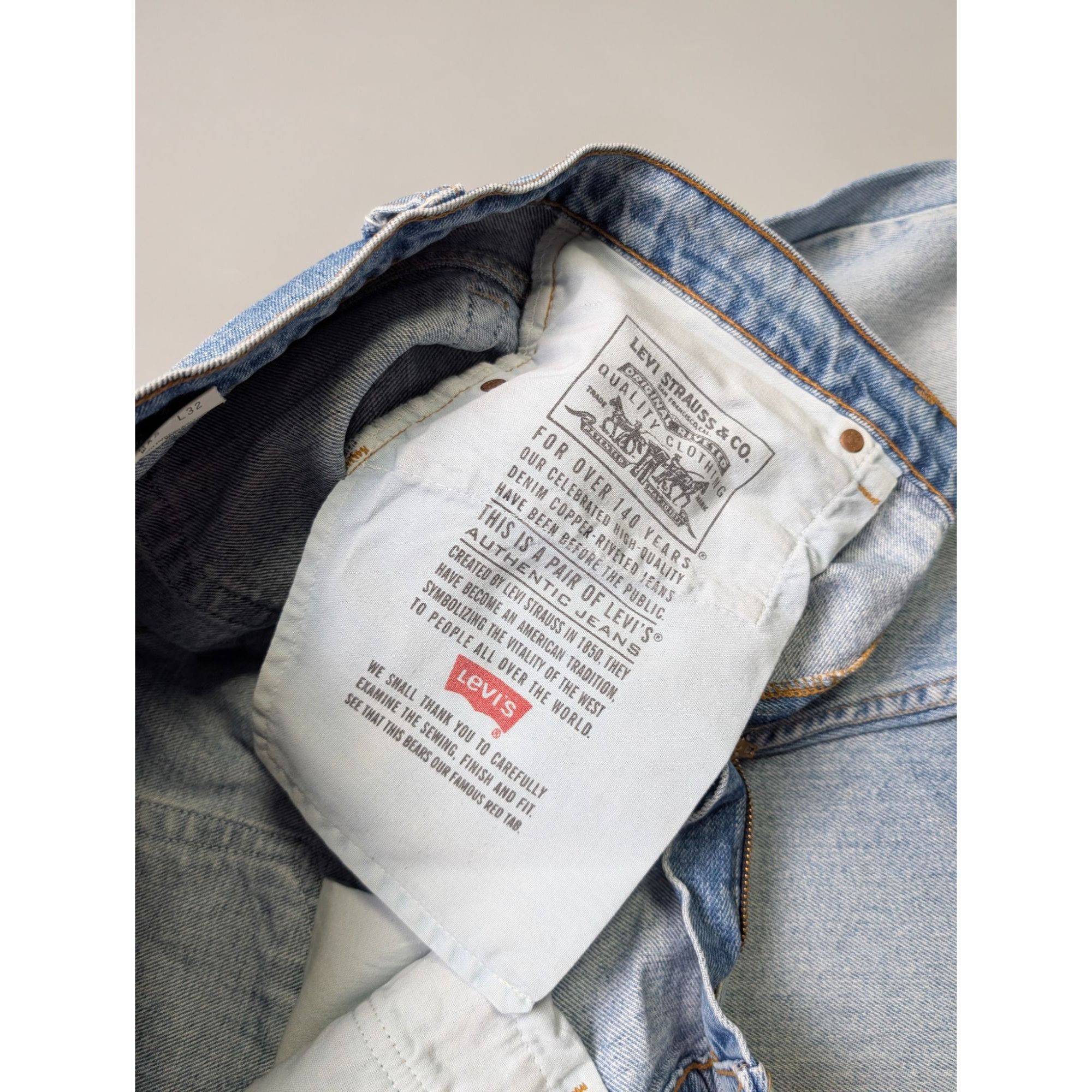Levi's Levi's 505 Made in USA Denim Jeans Pants (Y1087) Size US 36 / EU 52 - 7 Thumbnail