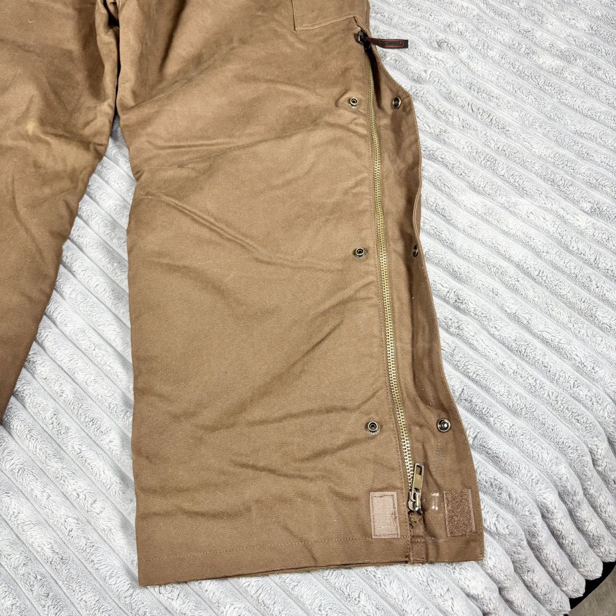 Other Five Brother Pants Mens 40x30 Brown Sherpa Lined Double Knee Size US 40 / EU 56 - 4 Thumbnail
