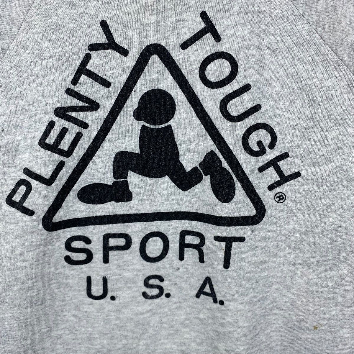 Vintage Vintage 90's PLENTY TOUGH SPORT Usa Logo Crewneck Sweatshirt Size US XL / EU 56 / 4 - 2 Thumbnail