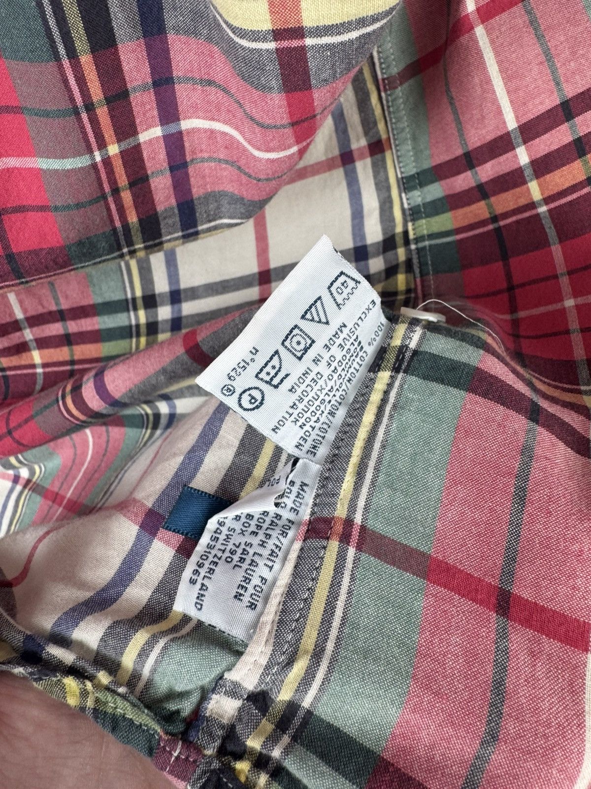 Polo Ralph Lauren × Vintage Men’s Vintage Polo Ralph Lauren Short Sleeve Shirt Size S Size US S / EU 44-46 / 1 - 7 Thumbnail