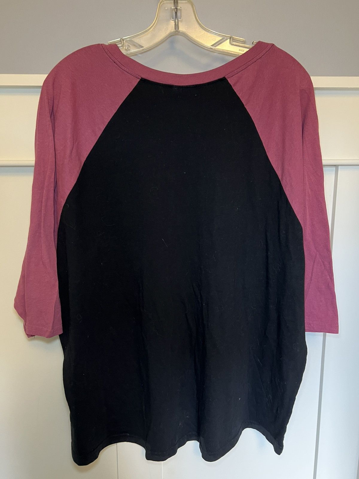 KISS KISS pink raglan sleeve shirt Size US XL / EU 56 / 4 - 2 Thumbnail