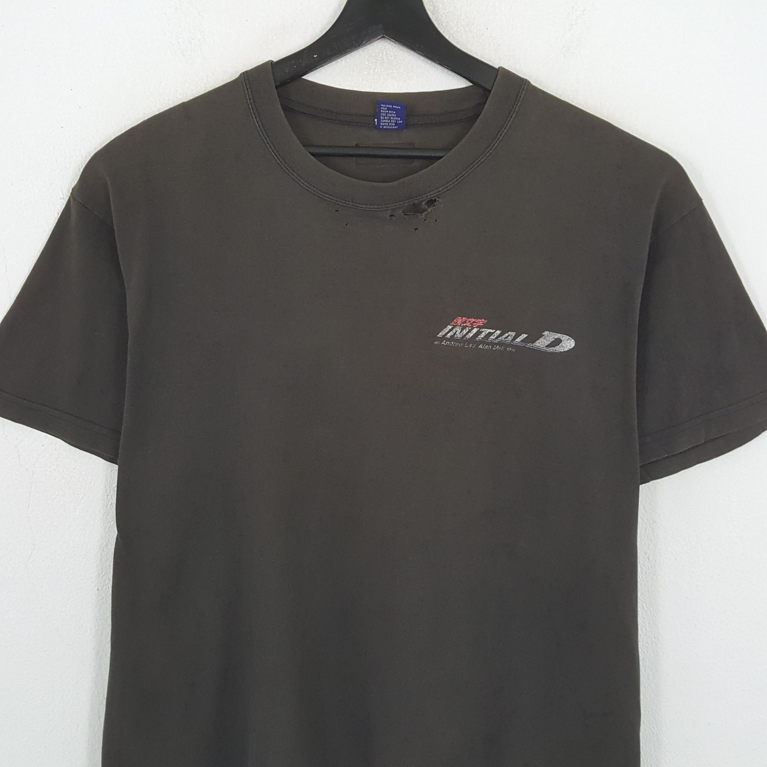 Vintage INITIAL D Japanese Anime Racing Cars Tshirt Size US L / EU 52-54 / 3 - 4 Thumbnail
