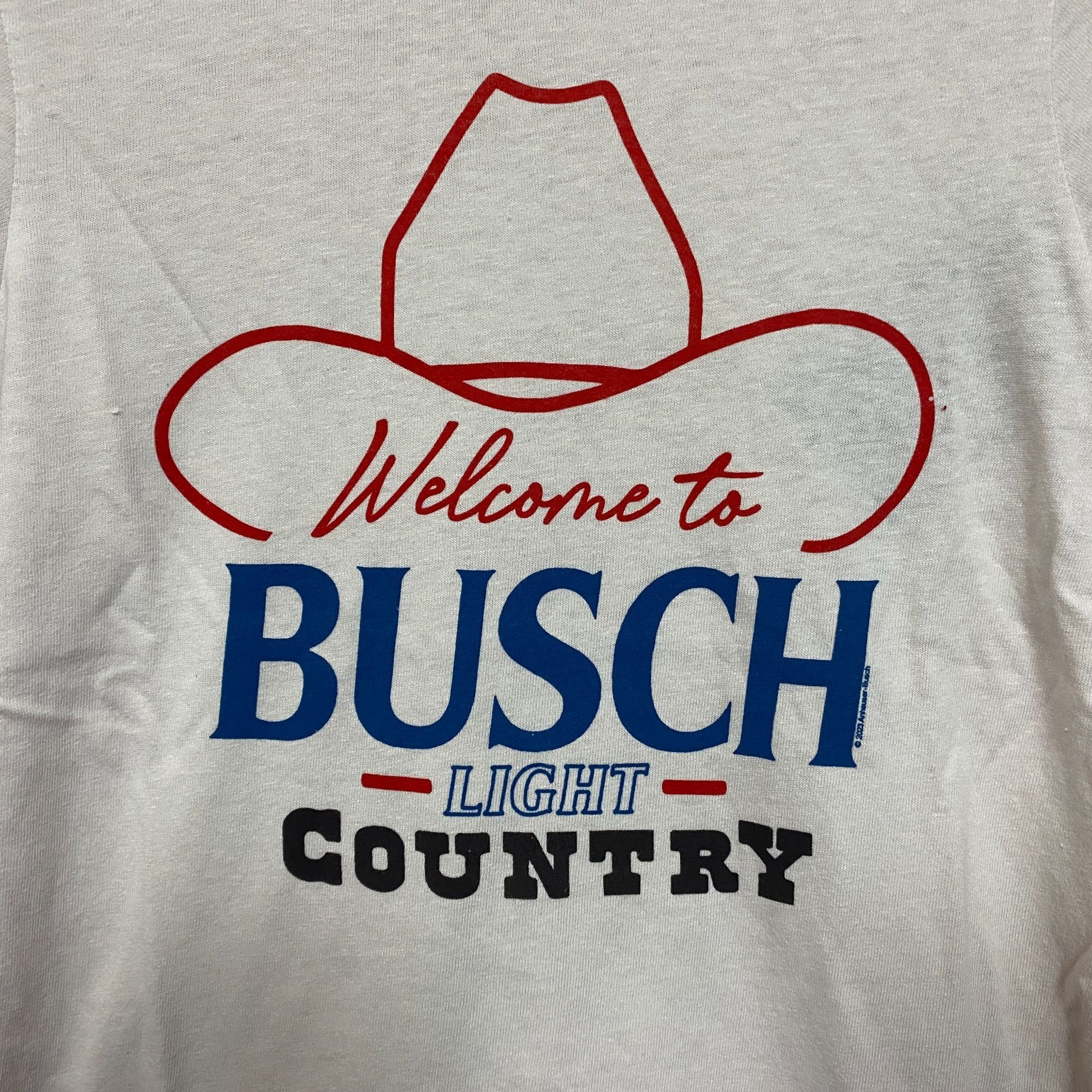 Junk Food Welcome To Busch Light Country Vintage Style T-Shirt Extra S Size US XS / EU 42 / 0 - 2 Thumbnail