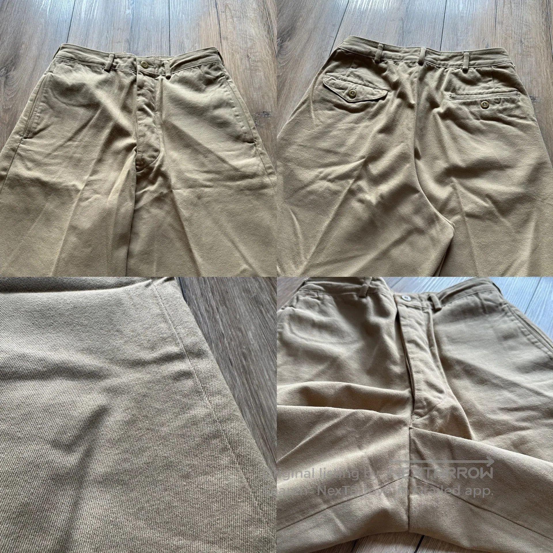 Red Clouds Collective Red Cloud 1950CH Khaki Wide. Size 29" - 3 Thumbnail