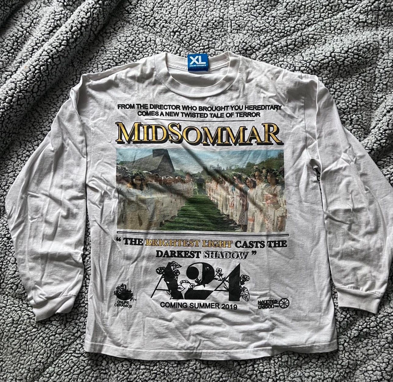 ラスト1枚‼︎新品Online Ceramics ミッドサマー A24T XL Online Ceramics Midsommar | Grailed