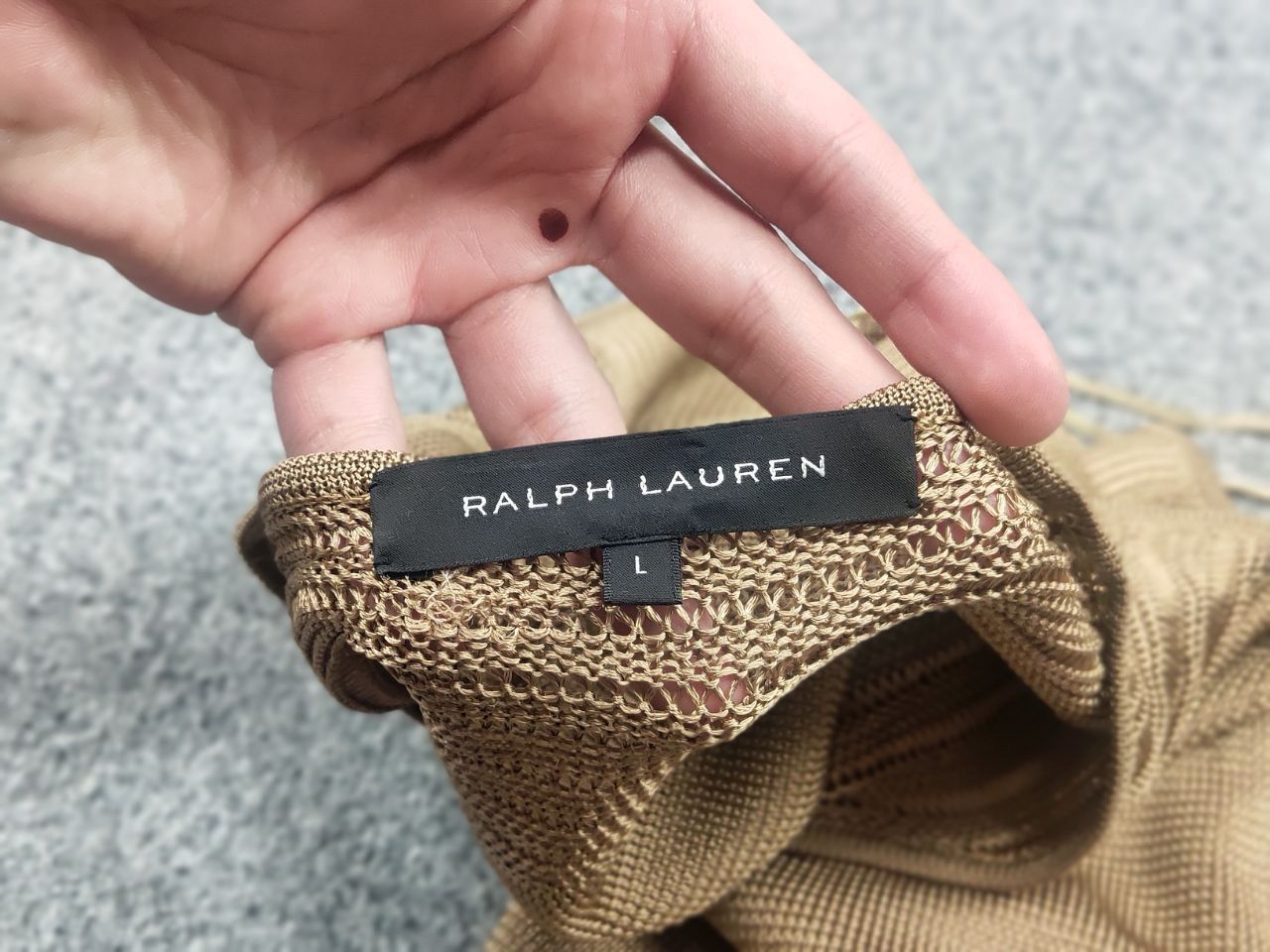 Ralph Lauren Ralph Lauren Black Label Knit Slinky Tight Sleeveless Soft Size L / US 10 / IT 46 - 11 Thumbnail