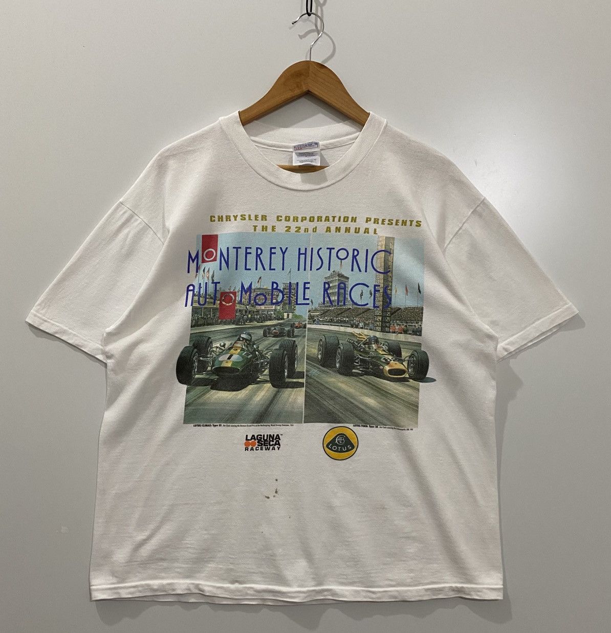 Vintage Monterey Historic Automobile Races Size US L / EU 52-54 / 3 - 1 Thumbnail
