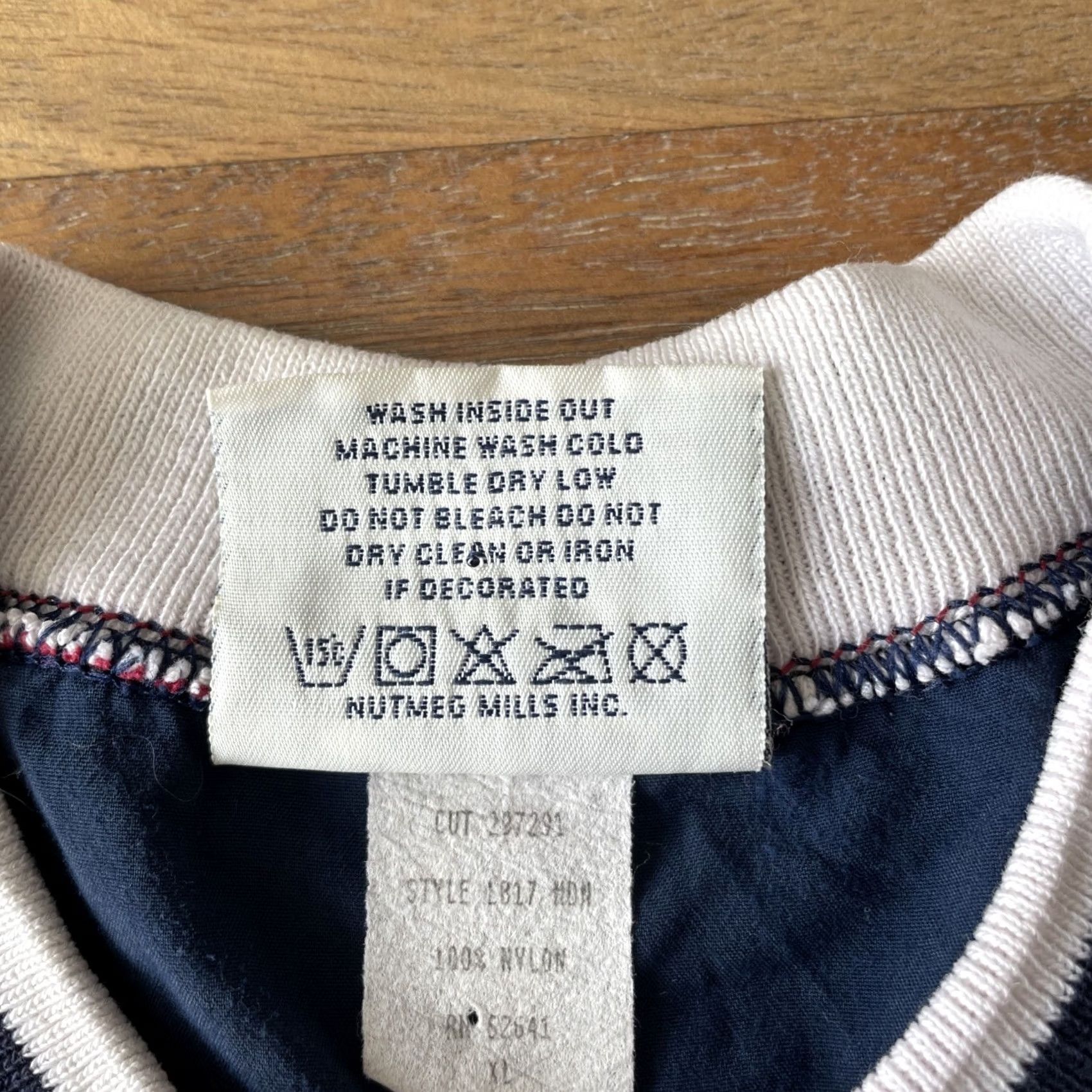 Lee VINTAGE Lee Windbreaker Mens XL Baseball MLB Pullover Longsleeve Blue Size US XL / EU 56 / 4 - 4 Thumbnail