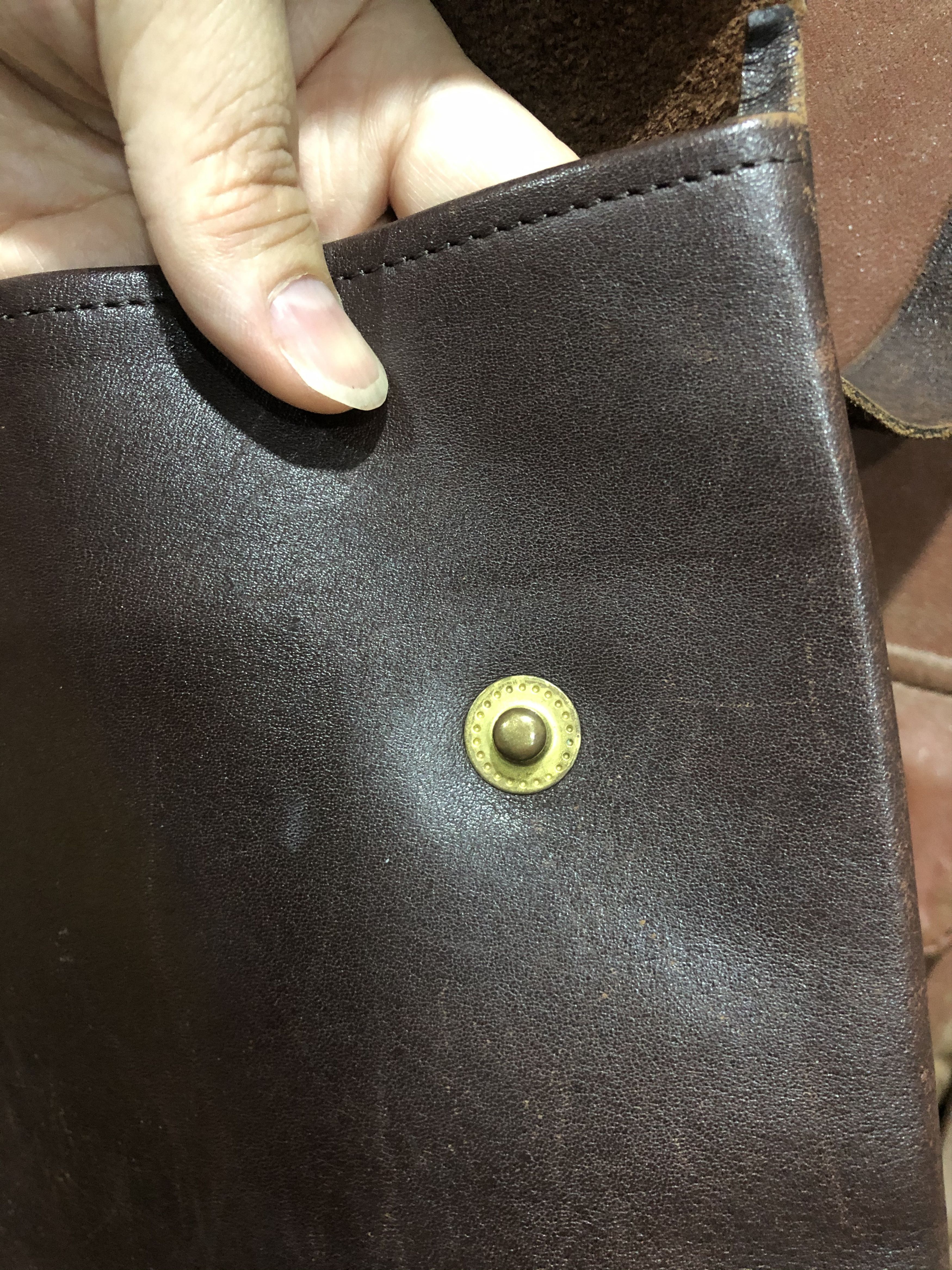 Comme des Garcons 🔥Rare🔥Vintage 80s Comme Des Garcons Cdg Leather Sling Bag Size ONE SIZE - 8 Thumbnail