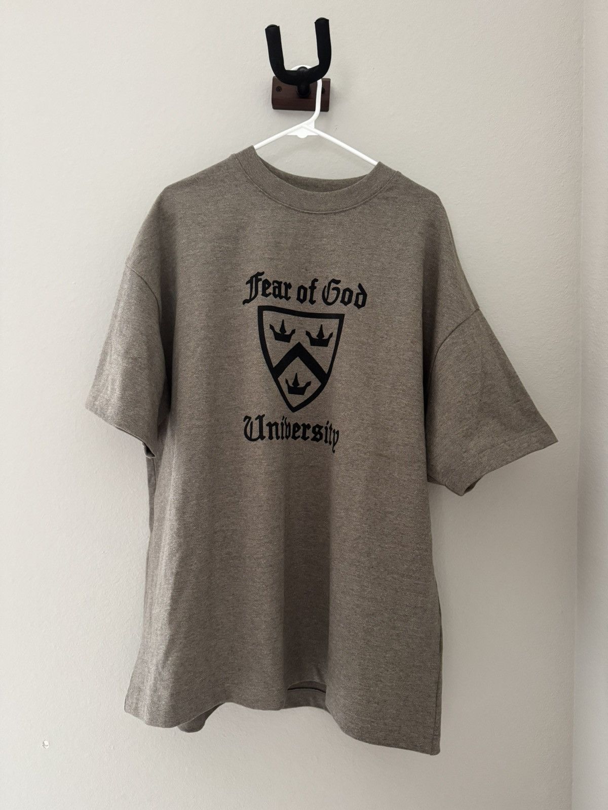 FOG × Fear of God Sixth Collection Black Half-Zip Henley T