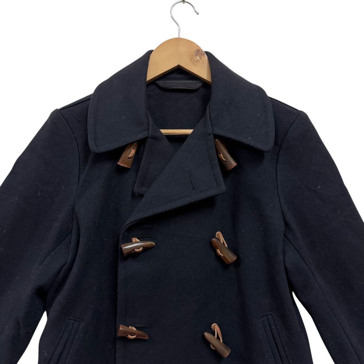 美品 Gloverall DUFFLE COAT made in england gloverall-mc3251-check-bacj-