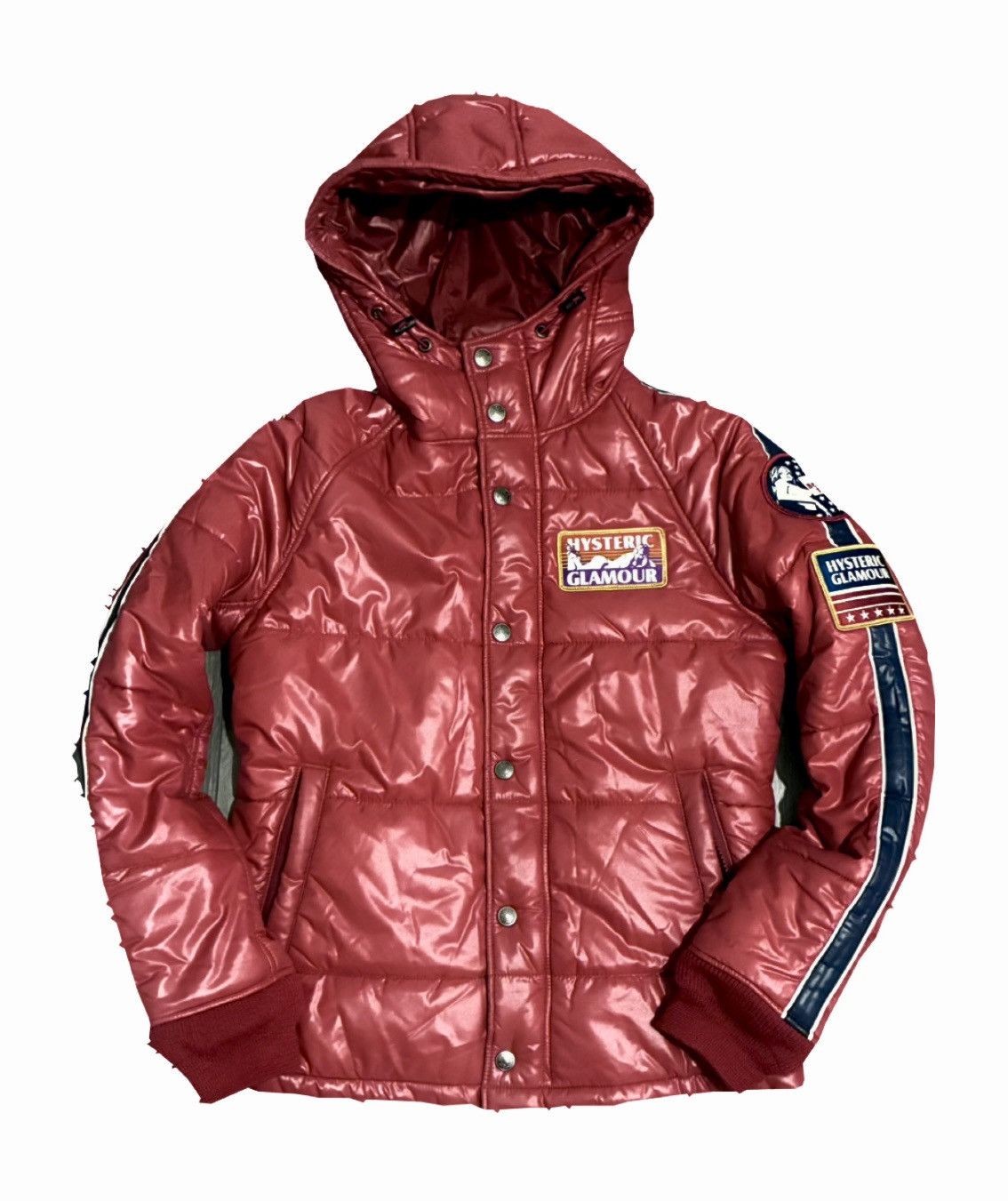 Hysteric Glamour Hysteric glamour red puffer jacket Size US S / EU 44-46 / 1 - 1 Thumbnail