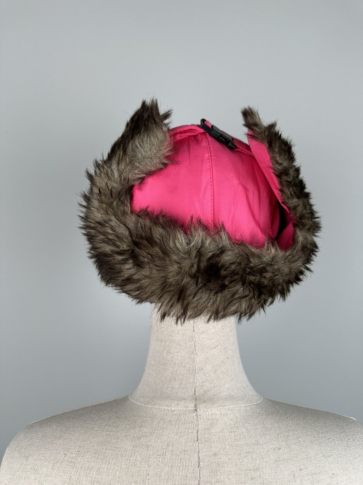 If Six Was Nine Vintage Y2k Ushanka Mohair Fuzzy Streetwear Size ONE SIZE - 4 Thumbnail